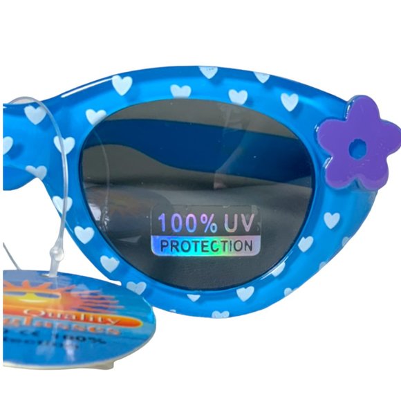 Toddler Sunglasses 100% UV Protection Kids Cute Retro Frames Set 2 Pair - Picture 9 of 14